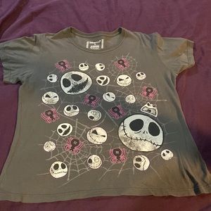 Disney Halloween Nightmare Before Christmas Jack Skellington shirt. Size XL